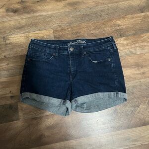 Universal Thread Women's Deep Indigo Jean Shorts